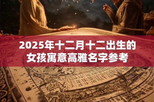 2025年十二月十二出生的女孩寓意高雅名字参考 2025年十二月十二出生的女孩寓意高雅名字参考