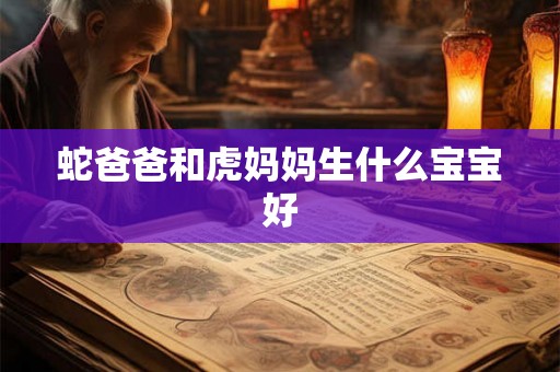 蛇爸爸和虎妈妈生什么宝宝好 蛇爸爸和虎妈妈生什么宝宝好