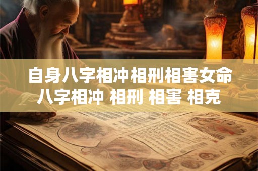 自身八字相冲相刑相害女命 八字相冲 相刑 相害 相克 相破哪个厉害 自身八字相冲相刑相害女命 八字相冲 相刑 相害 相克 相破哪个厉害