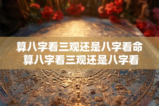 算八字看三观还是八字看命 算八字看三观还是八字看命运 算八字看三观还是八字看命 算八字看三观还是八字看命运