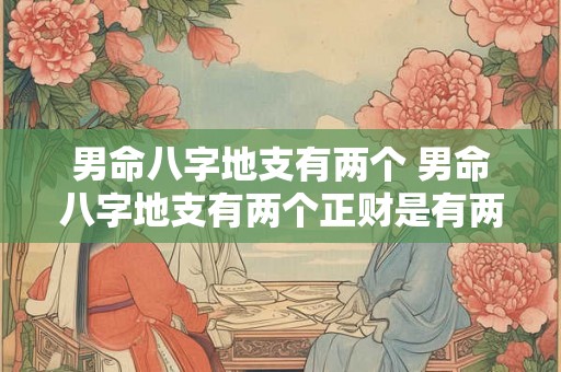 男命八字地支有两个 男命八字地支有两个正财是有两个老婆吗有结婚两次吗 男命八字地支有两个 男命八字地支有两个正财是有两个老婆吗有结婚两次吗