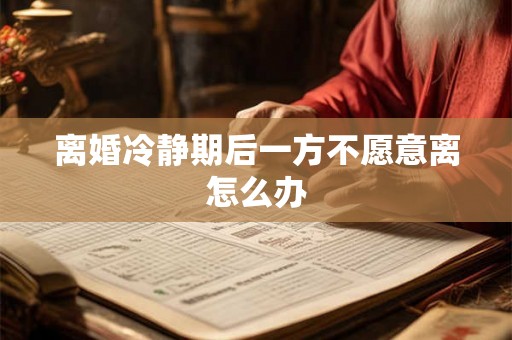离婚冷静期后一方不愿意离怎么办 离婚冷静期后一方不愿意离怎么办