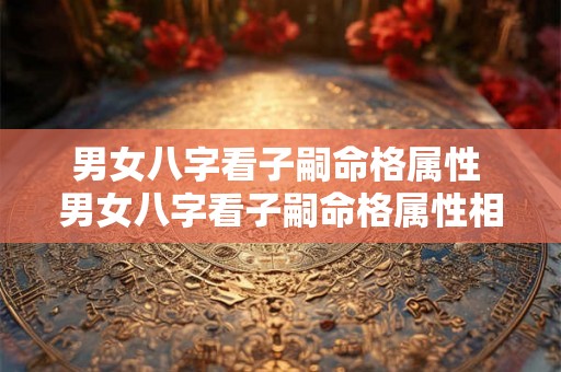 男女八字看子嗣命格属性 男女八字看子嗣命格属性相克吗 男女八字看子嗣命格属性 男女八字看子嗣命格属性相克吗