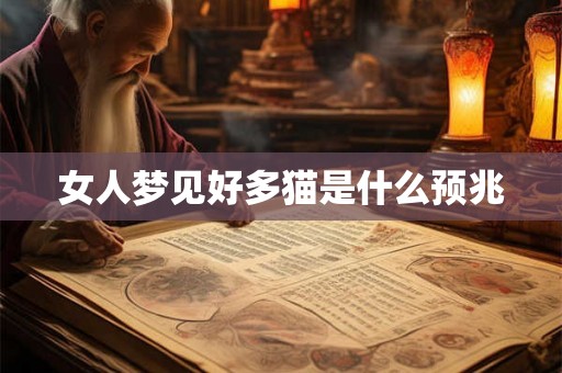 女人梦见好多猫是什么预兆 女人梦见好多猫是什么预兆