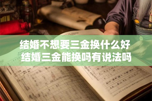 结婚不想要三金换什么好 结婚三金能换吗有说法吗 结婚不想要三金换什么好 结婚三金能换吗有说法吗