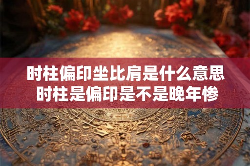 时柱偏印坐比肩是什么意思 时柱是偏印是不是晚年惨 时柱偏印坐比肩是什么意思 时柱是偏印是不是晚年惨
