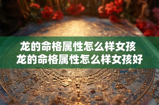 龙的命格属性怎么样女孩 龙的命格属性怎么样女孩好吗