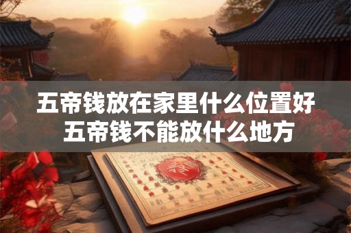 五帝钱放在家里什么位置好 五帝钱不能放什么地方 五帝钱放在家里什么位置好 五帝钱不能放什么地方
