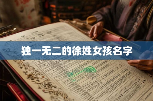 独一无二的徐姓女孩名字 独一无二的徐姓女孩名字