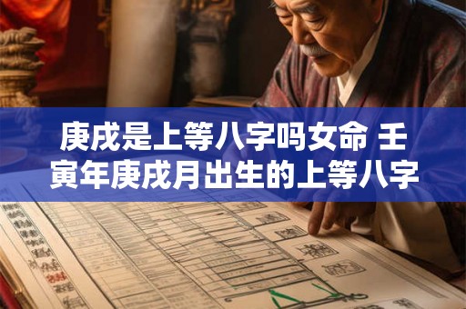 庚戌是上等八字吗女命 壬寅年庚戌月出生的上等八字 庚戌是上等八字吗女命 壬寅年庚戌月出生的上等八字