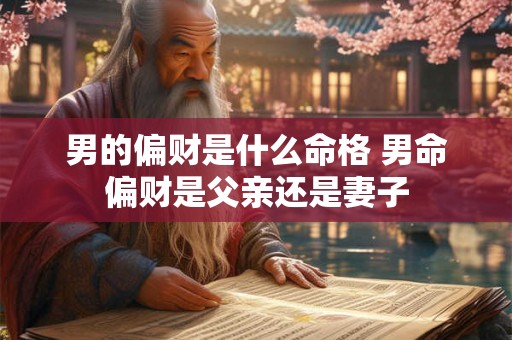 男的偏财是什么命格 男命偏财是父亲还是妻子 男的偏财是什么命格 男命偏财是父亲还是妻子