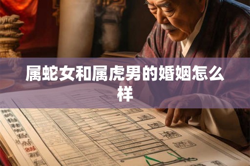 属蛇女和属虎男的婚姻怎么样 属蛇女和属虎男的婚姻怎么样