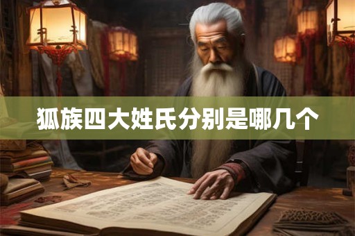 狐族四大姓氏分别是哪几个 狐族四大姓氏分别是哪几个
