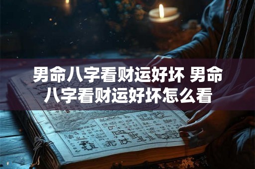 男命八字看财运好坏 男命八字看财运好坏怎么看 男命八字看财运好坏 男命八字看财运好坏怎么看