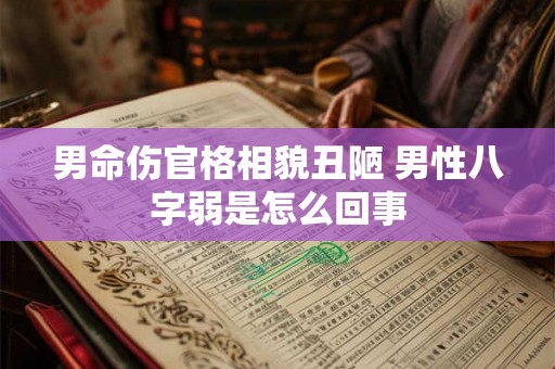 男命伤官格相貌丑陋 男性八字弱是怎么回事