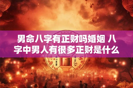男命八字有正财吗婚姻 八字中男人有很多正财是什么意思 男命八字有正财吗婚姻 八字中男人有很多正财是什么意思
