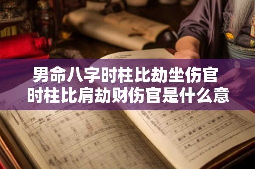 男命八字时柱比劫坐伤官 时柱比肩劫财伤官是什么意思 男命八字时柱比劫坐伤官 时柱比肩劫财伤官是什么意思