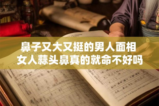 鼻子又大又挺的男人面相 女人蒜头鼻真的就命不好吗