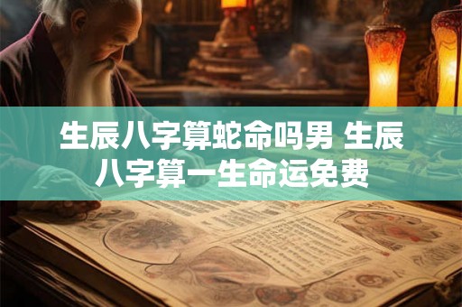 生辰八字算蛇命吗男 生辰八字算一生命运免费 生辰八字算蛇命吗男 生辰八字算一生命运免费