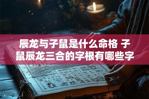 辰龙与子鼠是什么命格 子鼠辰龙三合的字根有哪些字 辰龙与子鼠是什么命格 子鼠辰龙三合的字根有哪些字