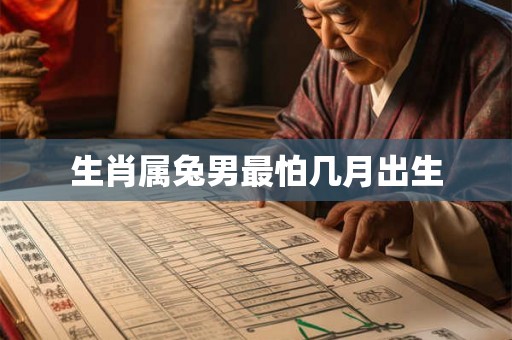 生肖属兔男最怕几月出生
