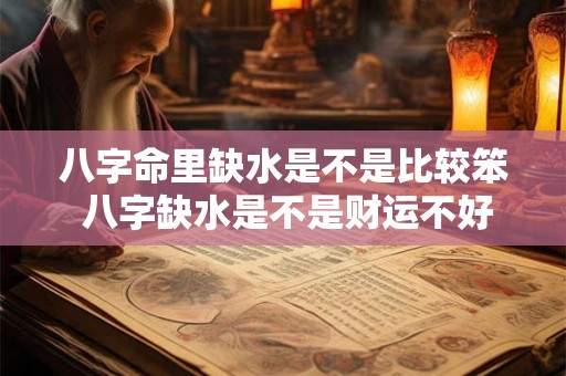 八字命里缺水是不是比较笨 八字缺水是不是财运不好 八字命里缺水是不是比较笨 八字缺水是不是财运不好