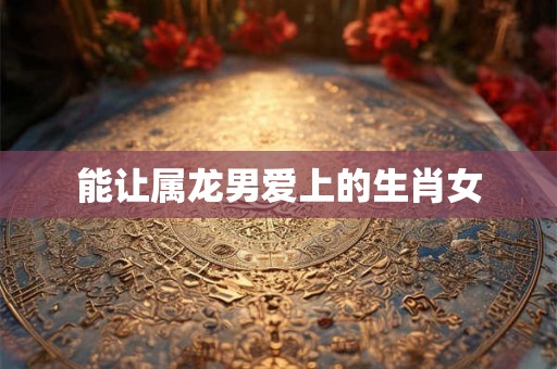 能让属龙男爱上的生肖女