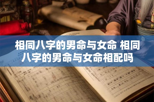 相同八字的男命与女命 相同八字的男命与女命相配吗 相同八字的男命与女命 相同八字的男命与女命相配吗