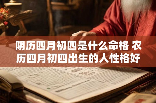 阴历四月初四是什么命格 农历四月初四出生的人性格好吗命运如何