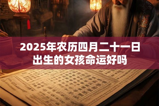 2025年农历四月二十一日出生的女孩命运好吗 2025年农历四月二十一日出生的女孩命运好吗