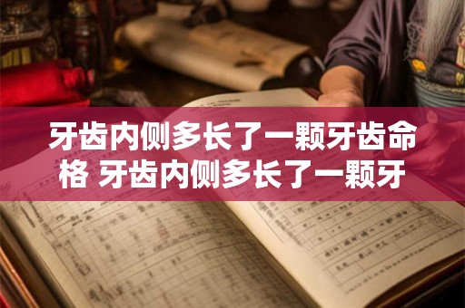 牙齿内侧多长了一颗牙齿命格 牙齿内侧多长了一颗牙齿寓意着什么