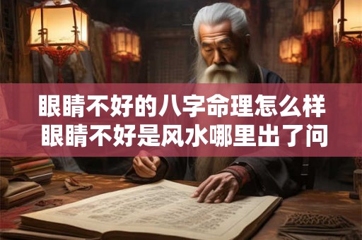 眼睛不好的八字命理怎么样 眼睛不好是风水哪里出了问题 眼睛不好的八字命理怎么样 眼睛不好是风水哪里出了问题