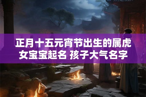 正月十五元宵节出生的属虎女宝宝起名 孩子大气名字