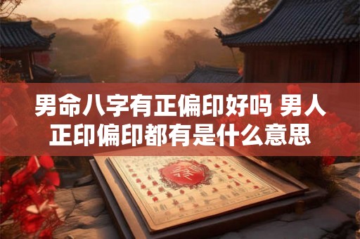 男命八字有正偏印好吗 男人正印偏印都有是什么意思