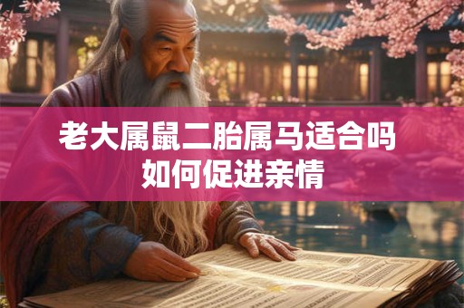 老大属鼠二胎属马适合吗 如何促进亲情 老大属鼠二胎属马适合吗 如何促进亲情