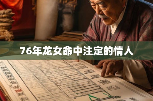 76年龙女命中注定的情人 76年龙女命中注定的情人