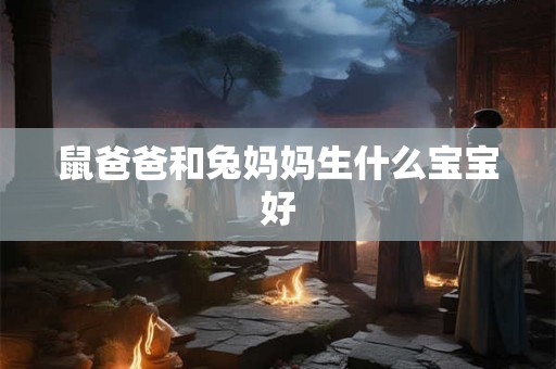 鼠爸爸和兔妈妈生什么宝宝好 鼠爸爸和兔妈妈生什么宝宝好