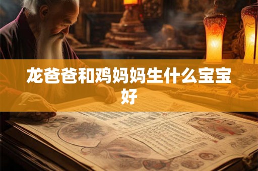 龙爸爸和鸡妈妈生什么宝宝好 龙爸爸和鸡妈妈生什么宝宝好