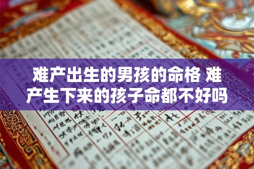 难产出生的男孩的命格 难产生下来的孩子命都不好吗 难产出生的男孩的命格 难产生下来的孩子命都不好吗