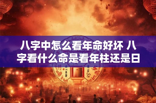 八字中怎么看年命好坏 八字看什么命是看年柱还是日柱 八字中怎么看年命好坏 八字看什么命是看年柱还是日柱