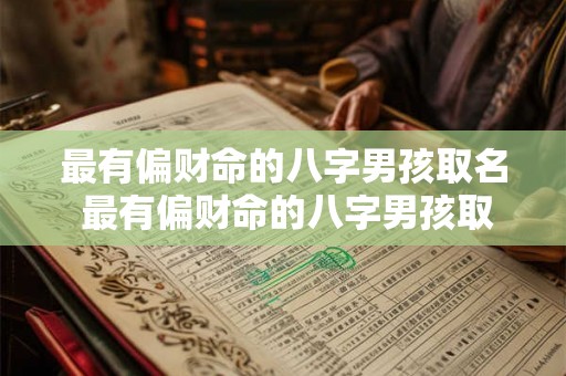 最有偏财命的八字男孩取名 最有偏财命的八字男孩取名怎么取 最有偏财命的八字男孩取名 最有偏财命的八字男孩取名怎么取