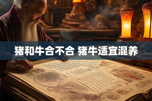 猪和牛合不合 猪牛适宜混养 猪和牛合不合 猪牛适宜混养