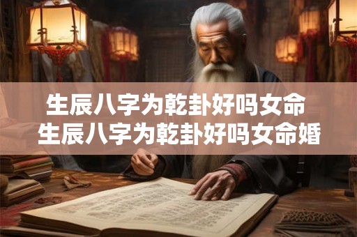生辰八字为乾卦好吗女命 生辰八字为乾卦好吗女命婚姻 生辰八字为乾卦好吗女命 生辰八字为乾卦好吗女命婚姻