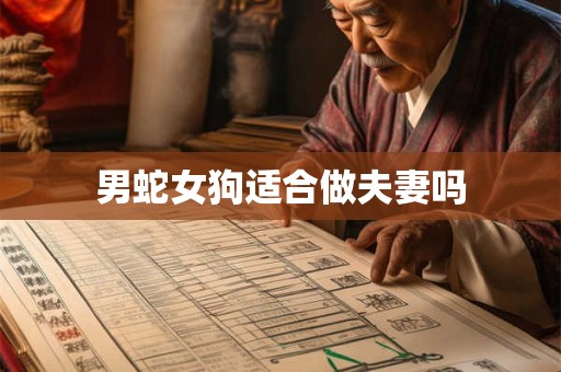 男蛇女狗适合做夫妻吗 男蛇女狗适合做夫妻吗