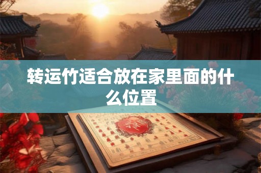 转运竹适合放在家里面的什么位置 转运竹适合放在家里面的什么位置