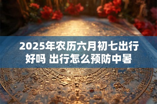 2025年农历六月初七出行好吗 出行怎么预防中暑 2025年农历六月初七出行好吗 出行怎么预防中暑