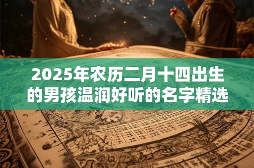 2025年农历二月十四出生的男孩温润好听的名字精选 2025年农历二月十四出生的男孩温润好听的名字精选