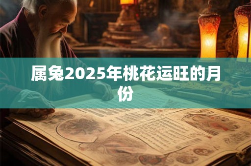属兔2025年桃花运旺的月份 属兔2025年桃花运旺的月份