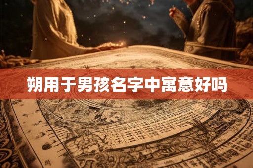 朔用于男孩名字中寓意好吗 朔用于男孩名字中寓意好吗