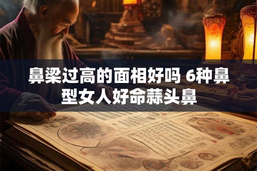 鼻梁过高的面相好吗 6种鼻型女人好命蒜头鼻 鼻梁过高的面相好吗 6种鼻型女人好命蒜头鼻